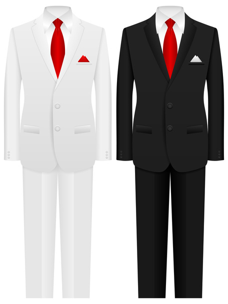 man suit - Vector, Imagen