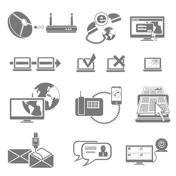 Communications vector icon - Vector, Image