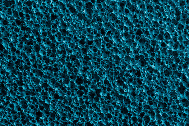 Tyrkysová houba texturované vzorované pozadí pro účely návrhu - Fotografie, Obrázek