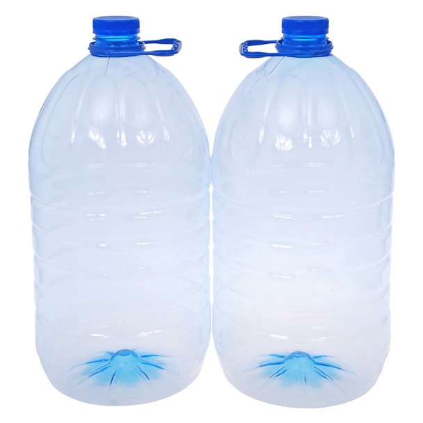 İki büyük şişe su (kırpma yolu) - Fotoğraf, Görsel