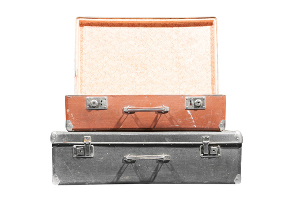 maleta grande y vieja
 - Foto, Imagen