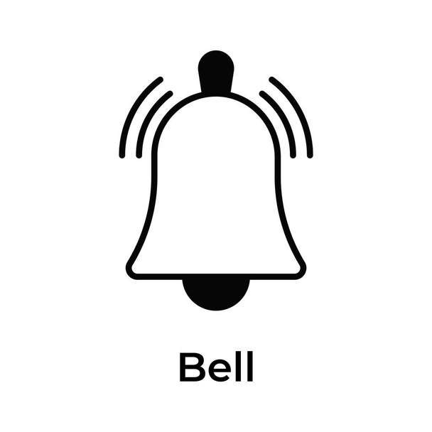 Diseño de vector de campana de notificación en estilo moderno - Vector, Imagen