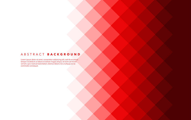 abstract rood wit achtergrond sjabloon - Vector, afbeelding