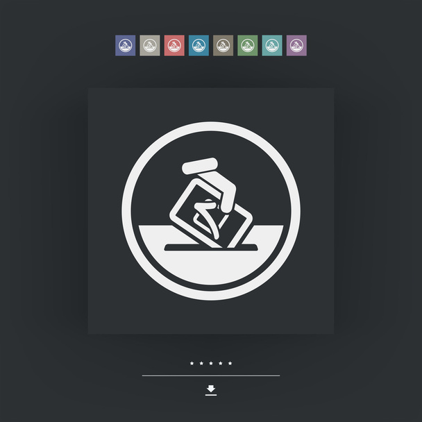icône de symbole de vote
 - Vecteur, image