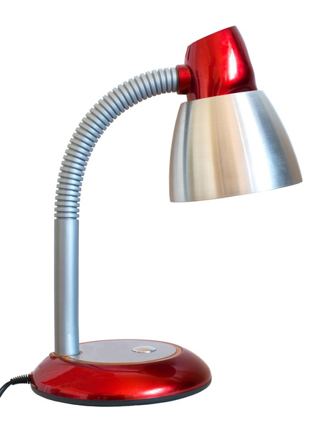 Red desk lamp - Foto, immagini