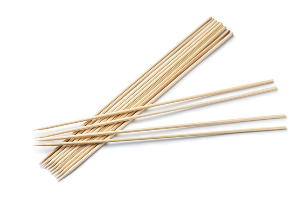 Primer plano de los palos de bambú
 - Foto, imagen