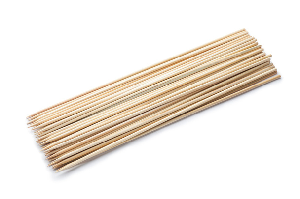 Close-up de paus de bambu
 - Foto, Imagem