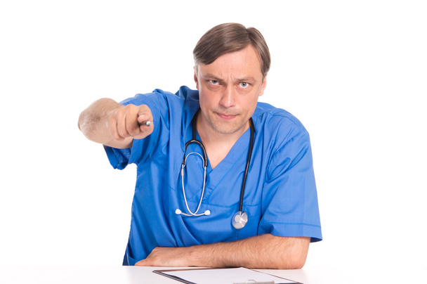 Nice doctor posing - Foto, imagen