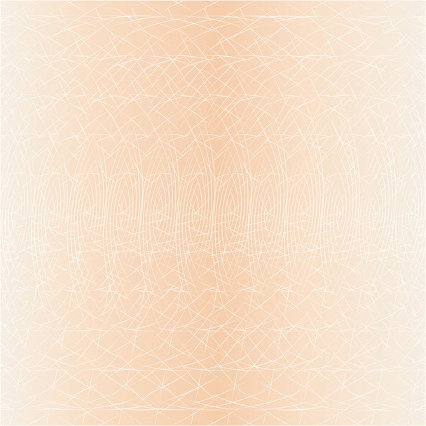 Abstract Beige Lines Creating Intricate Artistic Pattern on Background. - Photo, Image