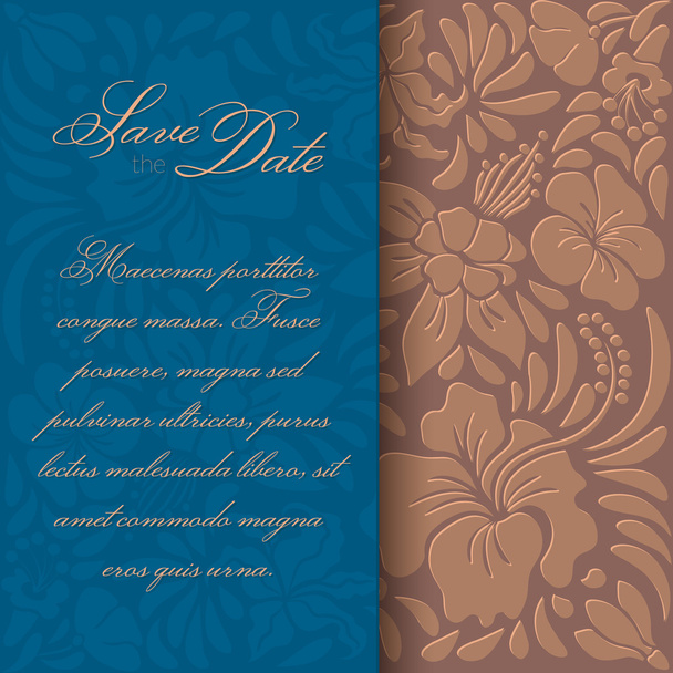 Save the Date Card - Vector, Image