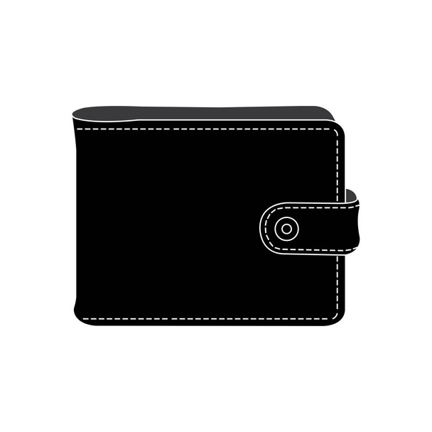 Чоловічий гаманець значок Векторні ілюстрації простий дизайн - Вектор, зображення