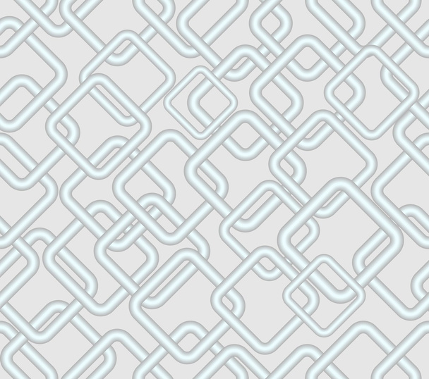 Vector seamless low contrasting background, rhomboid metallic patterns on light gray area - ベクター画像