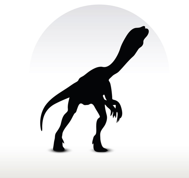 dinosaurussen dilophosaurus - Vector, afbeelding