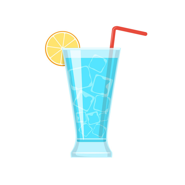 Cocktail glass. - Vector, Image