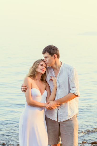 Young couple at beach - Photo, Image