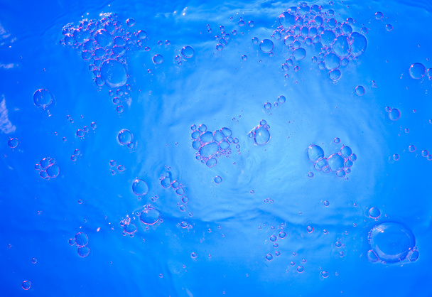 Blue bubbles - Φωτογραφία, εικόνα