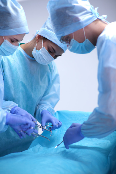 Team surgeon at work in operating - Fotó, kép