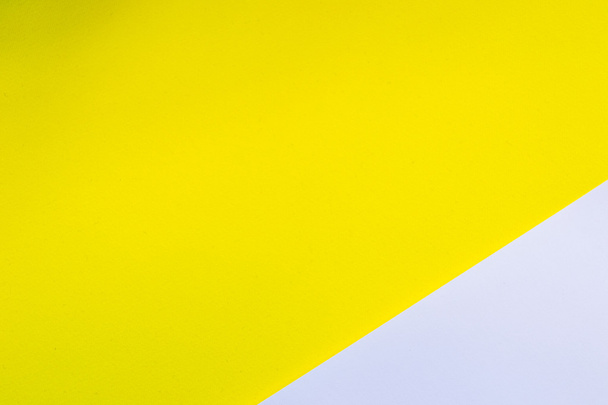 background white and yellow paper, horizontal - Fotoğraf, Görsel