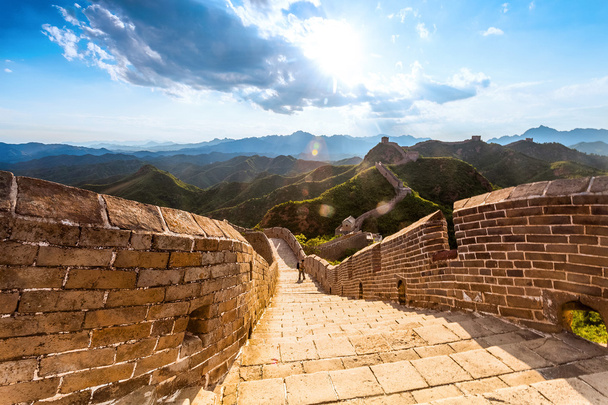 Σινικό τείχος στην Κίνα - Φωτογραφία, εικόνα