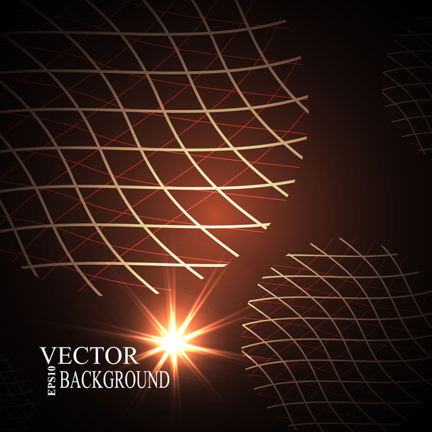 Global Digital mesh network, vector eps10 - Vector, afbeelding