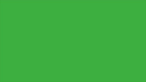 Yeşil ekran arkaplanındaki canlandırma video döngü ögesi efekti - Video, Çekim