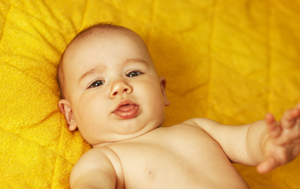niedliches Baby, 6 Monate alt - Foto, Bild
