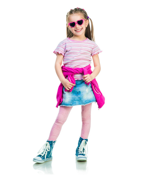 Little fashion girl - Foto, Imagen