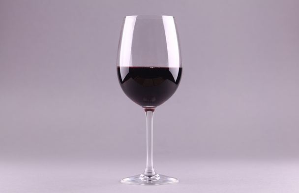 Glass of red wine - Fotoğraf, Görsel