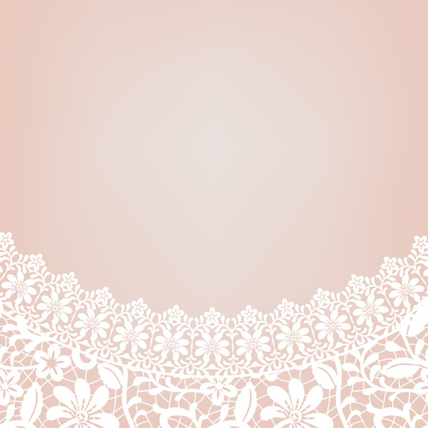 lace bridal dress - Vetor, Imagem