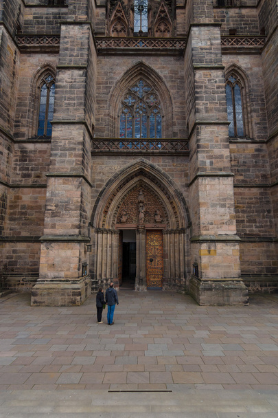 Main portal of St. Elizabeths Church - Foto, afbeelding