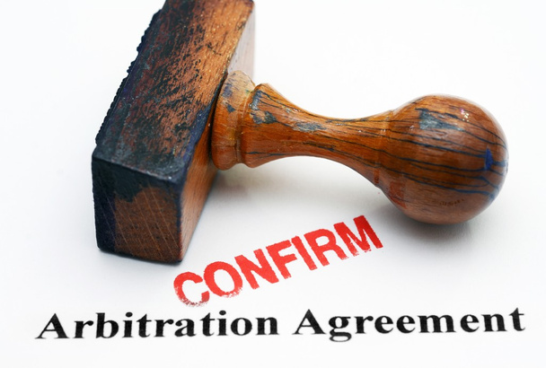 Acuerdo de arbitraje - confirmar
 - Foto, imagen