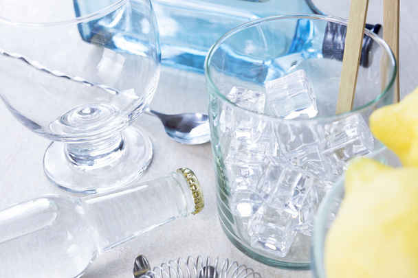 gin tonic se cocktail - Photo, image