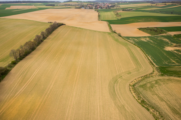 Aerial view of the field - Foto, Bild