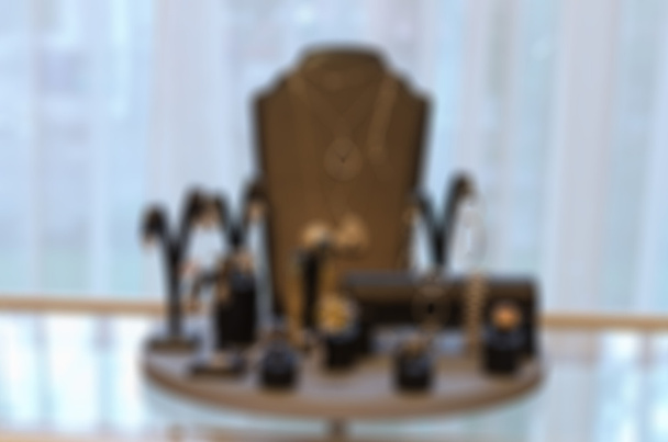 Modern beauty salon blur background - Photo, Image