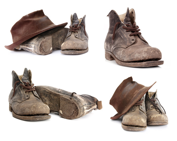 Eski Ayakkabı koleksiyonu - Fotoğraf, Görsel
