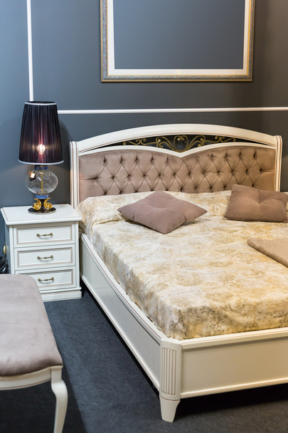 Modern luxury bedroom - Fotoğraf, Görsel