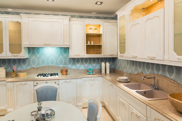 Luxus konyha belső - Fotó, kép