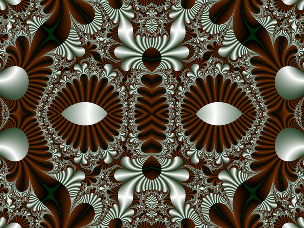 Fabuloso patrón simétrico para el fondo. Obra de arte para creativ
 - Foto, imagen