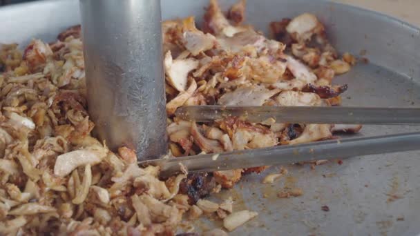  Traditionelles Gyros-Fleisch rotieren , - Filmmaterial, Video