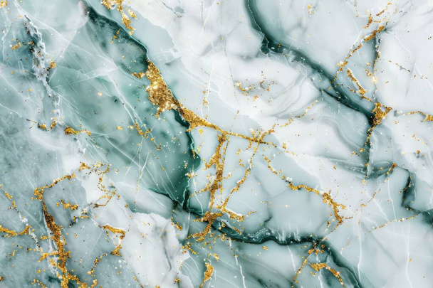 このイメージは,大理石のキャンバス全体にわたる金と氷の青い色の絶妙な相互作用を捉え,時代を超越した贅沢感を呼び起こします. 金の繊細な静脈は,動きと流れの感覚を提供する魅惑的なネットワークを生み出します. 応募する方に最適 - 写真・画像