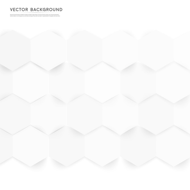Vector abstract color 3d hexagonal. - Wektor, obraz