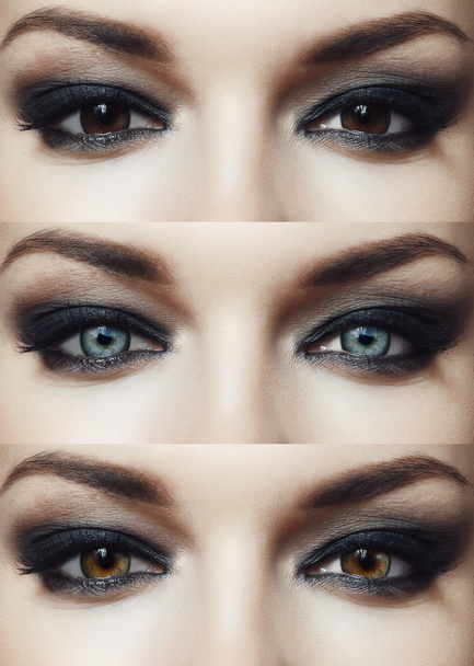 Olhos de cores diferentes
 - Foto, Imagem