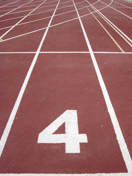 Athletics running track 4 - Photo, Image