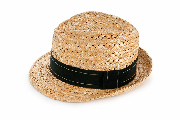 letní klobouk izolovaných na bílém pozadí - Fotografie, Obrázek