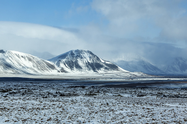 Impressive winter mountain landscape - Foto, Imagen