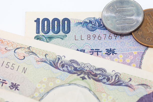 Japanse yen bankbiljetten - Foto, afbeelding