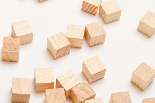 Wooden toy blocks - Photo, Image