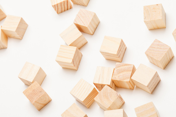 Wooden toy blocks - Foto, afbeelding