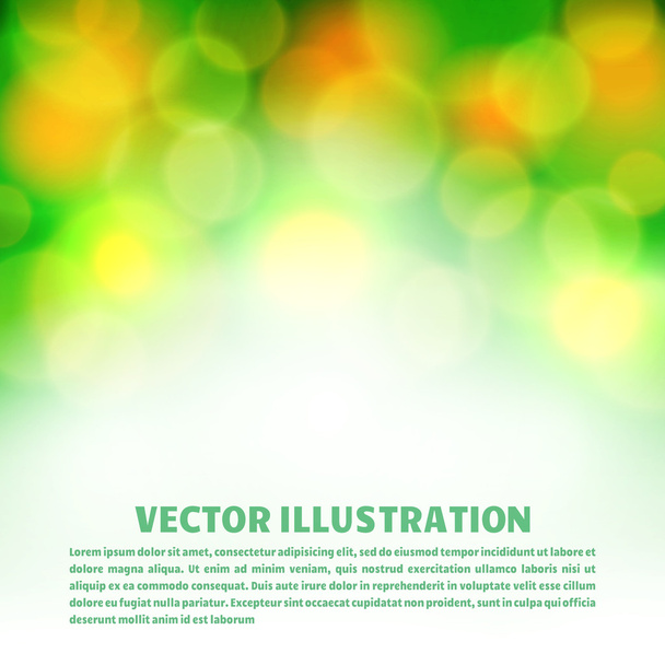 Abstraktní pozadí rozmazané měkké bokeh efekt - Vektor, obrázek