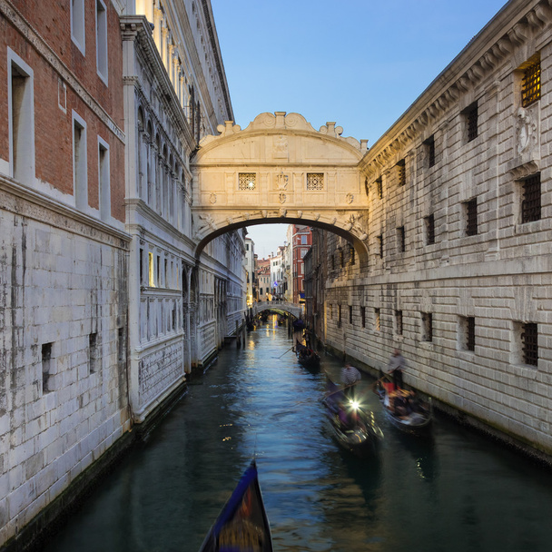 Puente de los Suspiros, Venecia, Italia. - Foto, Imagen